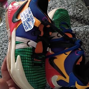 Nike Kids Blue Green Red Sneakers